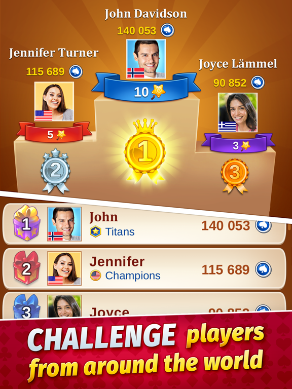 Solitaire Social screenshot 1